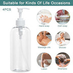 Pump Bottle Shampoo Pump Dispenser, Yebeauty Shampoo Bottles - Image 5