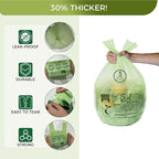 3 Gallon Compostable Trash Bags - Image 3