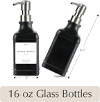 Emerson Essentials Soap Dispenser, Dish Soap Dispenser, Soap Bottle Bathroom Set - Image 2