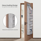 Univivi 6-Shelf Over Door Hanging Organizer Fabric Baby Door Storage - Image 2