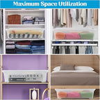 Kiddream 3-Pack 50 Quart Plastic Underbed Storage Bins - Image 5