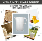 Plastic Graduated Measuring and Mixing Pitcher - 5000ml Plastic Graduated - Image 7