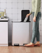 Arlopu 16Gal Dual Trash Can w/2 Built-in Box - Image 7