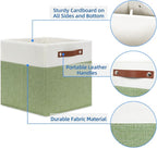 Temary 12 Inch Fabric Storage Cubes Storage Bins - Image 3