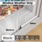 118" Wedge Weather Stripping Door Seal Strip - Image 4