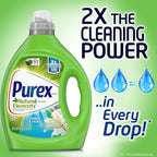 Purex Liquid Laundry Detergent, Natural Elements Linen & Lilies, 2X Concentrated - Image 3