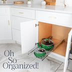 HOLDN’ STORAGE Pull Out Cabinet Organizer, Heavy Duty Caddy w/Lifetime Limited - Image 2