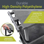 Pearington 3-Shelf Multipurpose Mobile Utility Cart - Image 5