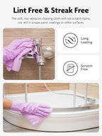 Fantasticlean Microfiber Cleaning Cloth Roll -75 pack, Tear Away Microfiber - Image 3