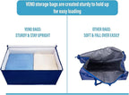 VENO 4 Pack Moving and Storage Bags, Heavy Duty, Alternative to Moving Boxes - Image 5