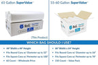 Reli. SuperValue 65 Gallon Trash Bags | 60 Count | Made in USA | Heavy Duty | - Image 8