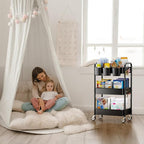 YASONIC 3 Tier Rolling Cart - Image 7