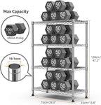 1000 lbs Storage Shelving Steel Heavy Duty 4-Tier Utility Shelving Unit Steel - Image 3