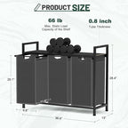 Laundry Hamper, Laundry Sorter - Image 2