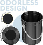 EPICA Countertop Compost Bin Kitchen | 1.3 Gallon | Odorless Composting Bin - Image 5