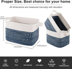 OIAHOMY Storage Basket, Woven Baskets - Image 3