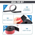 Neoprene Rubber Strips With Adhesive Backing - Image 3