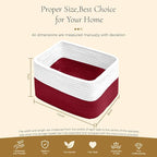 Hopegiver Woven Storage Baskets 11x8x7 Inch, 3 Pack Collapsible Cube Storage Bin - Image 8