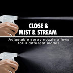 Glass Spray Bottles with Silicone Sleeve Protection, 16 oz 2 Pack, Empty - Image 3