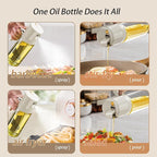 2 in 1 Glass Oil Sprayer and Dispenser - Image 5