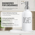 MOMEEMO Soap Dispenser for Kitchen Sink, Suitable for Kitchen Decor and - Image 2