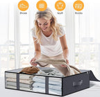 StorageRight Under Bed Storage Bins, Breathable Organizer - Image 5