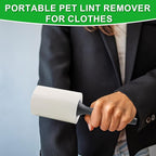 Lint Roller for Pet Hair 500 Sheets Extra Sticky Pet Hair Remover for Clothes - Image 5