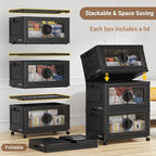 BROVIEW 360Qt Lockable Stackable Storage Bins - Image 9