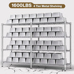 Himimi 4-Tier Adjustable Metal Shelving - Image 5