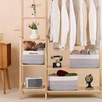 Large Storage Baskets for Organizing, Closet Shelf Baskets for Clothes Blanket - Image 3