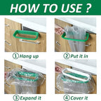 VinBee 5 PCS Portable Trash Bag Holder Hanging Trash Garbage Bag Holder Hanging - Image 3