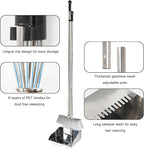 Broom and Dustpan Set, Soft Bristles Indoor Kitchen Broom - Image 4