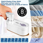 Travel Steamer for Clothes Portable Mini, 8 Steam & Iron Modes Iron Steamer - Image 3