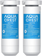 AQUA CREST XWF Replacement for GE® XWF, NSF Certified Refrigerator Water Filter by AQUACREST