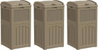 Greesum 33 Gallon Resin Outdoor Trash Can by BuynowfromGreesum