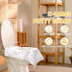 Mimorou 40 Pcs Toilet Seat Covers Disposable - Image 2