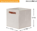 DULLEMELO Storage Boxes for Shelves Closet Storage, Sturdy Home Organization - Image 5
