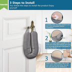 Triangular Under Door Draft Stopper 36 inch Heavy Duty Door Draft Blocker - Image 7