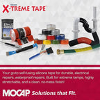X-Treme Tape MOCAP Heavy Duty Electrical Tape, Self-Fusing Silicone Rubber - Image 6