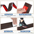 Vinyl Door Threshold Flooring Transition Strip Self Adhesive Carpet Edging Strip - Image 4