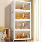 Storage Bins with Lid 120QT, Stackable Storage Containers with Wheels and by FOCUSONLIFEBECONVENIENCE
