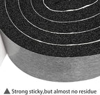 2 Rolls 2 Inch W 1/2 Inch T Weather Stripping Air Conditioner Open Cell Foam - Image 4
