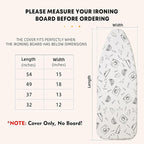 Wide Ironing Board Cover and Pad 18 x 49 inch Heat Reflective - Image 5