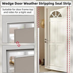 2 Pack*16.4 Ft Weather Stripping Seal Strip - Image 5