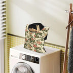 2 Pcs Floral Clothes Pin Hanging Bag - Image 3