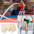 20mm Diameter Natural Twisted Cotton Rope, 49 Feet Length Premium Adult - Image 4