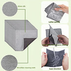 Stainless Steel Scrubber and Cleaning Rags - Image 3