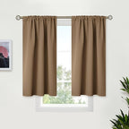 BGment Taupe Blackout Curtains 45 Inches Length by BGment