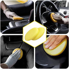 psler Foam Car Wax Applicator Pad Foam Applicator Pads Detailing Round 4 inch - Image 8