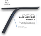 GÜTEWERK Shower Squeegee for Glass Doors, Silicone Window Squeegee, Bathroom - Image 2